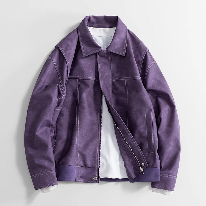 Benson Bomber en Cuir Classique