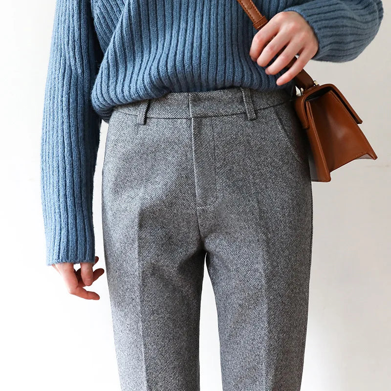 Pantalon en Laine Classique Torino pour Femmes