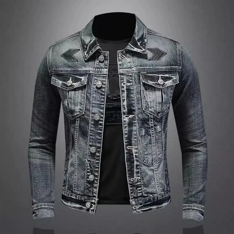 Veste en Denim de Moto