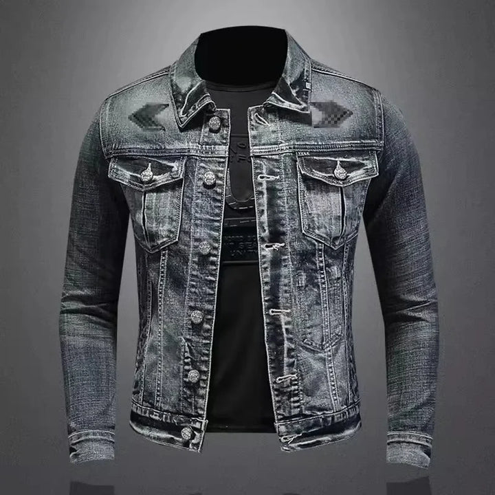 Veste en Denim de Moto