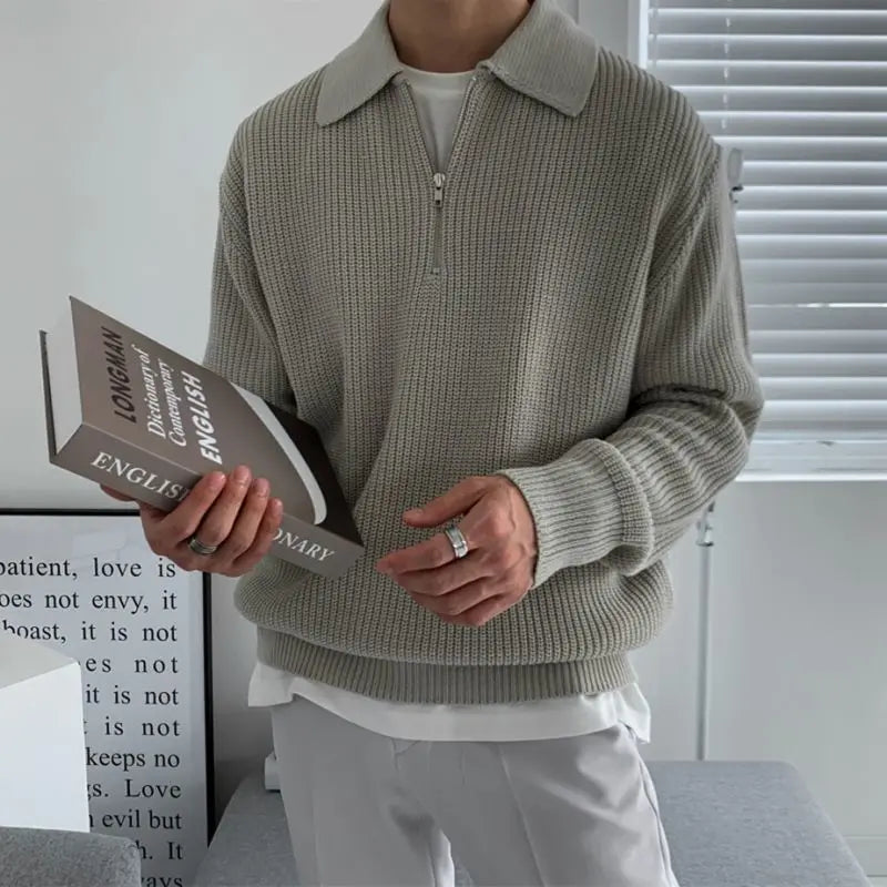 Pull à col zippé Briar