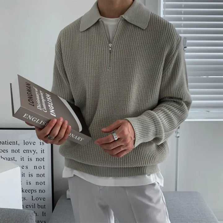 Pull à col zippé Briar