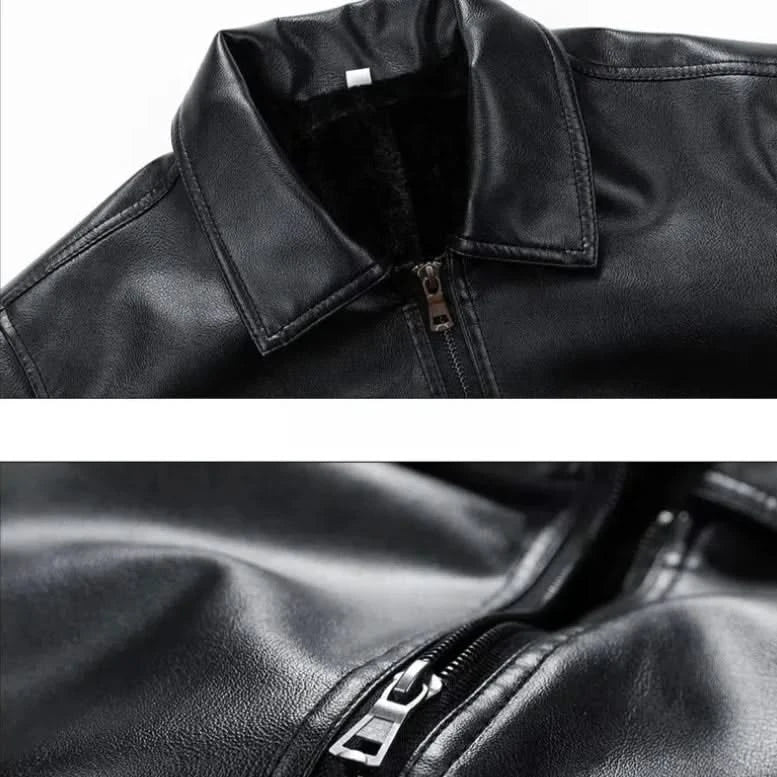 Veste Bomber en Cuir Vegan Bronco