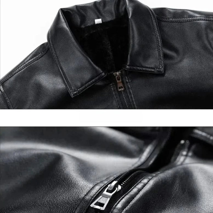 Veste Bomber en Cuir Vegan Bronco
