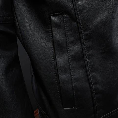 Veste légère en cuir