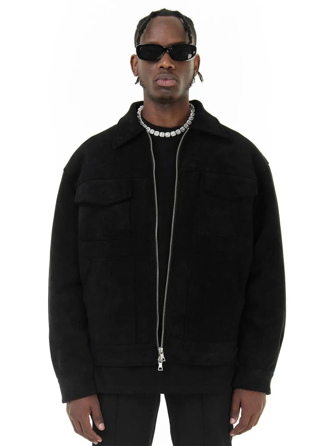 Veste Oversized en Suède
