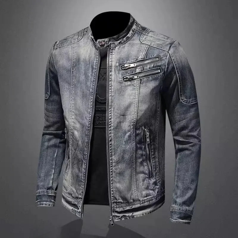 Veste en Denim de Moto