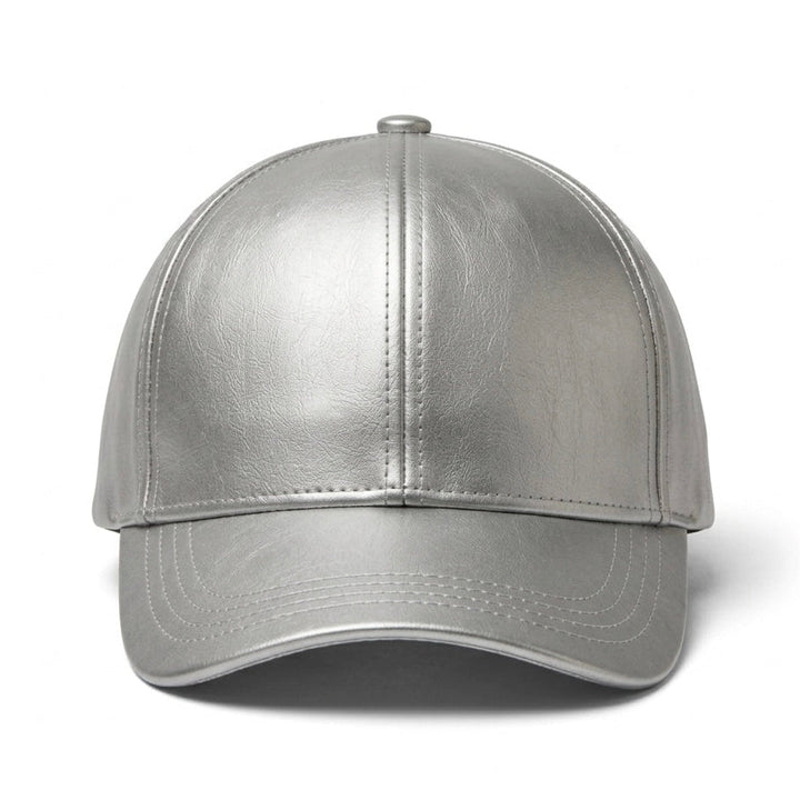 Casquette en Cuir - Vin