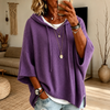 Elodie – Pull Poncho Violet