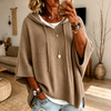 Manon – Pull Poncho Taupe