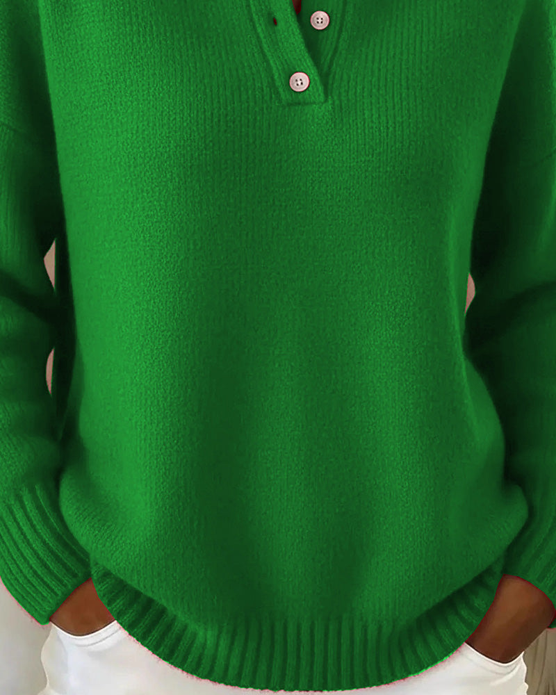 Madison | Polo en Tricot à Manches Longues Classique