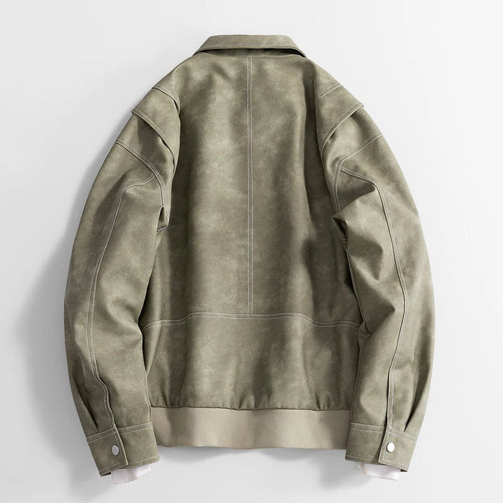 Benson Bomber en Cuir Classique