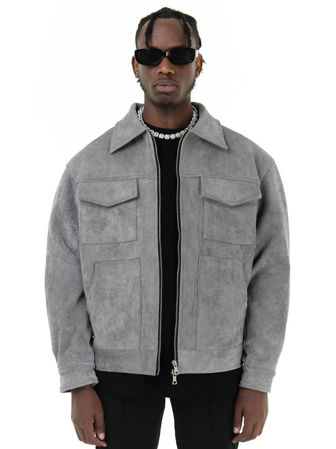 Veste Oversized en Suède