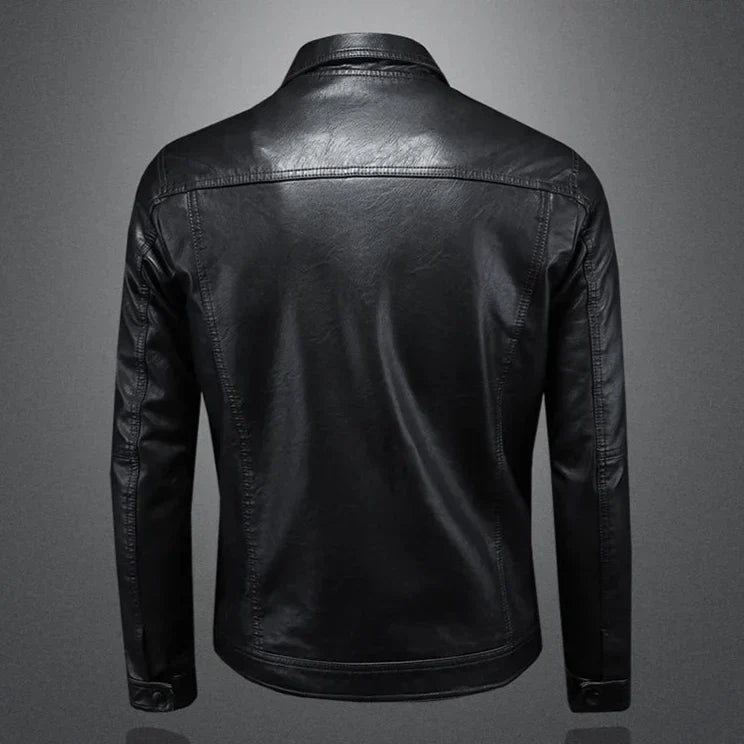 Veste légère en cuir