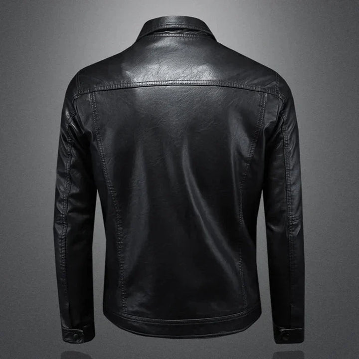 Veste légère en cuir