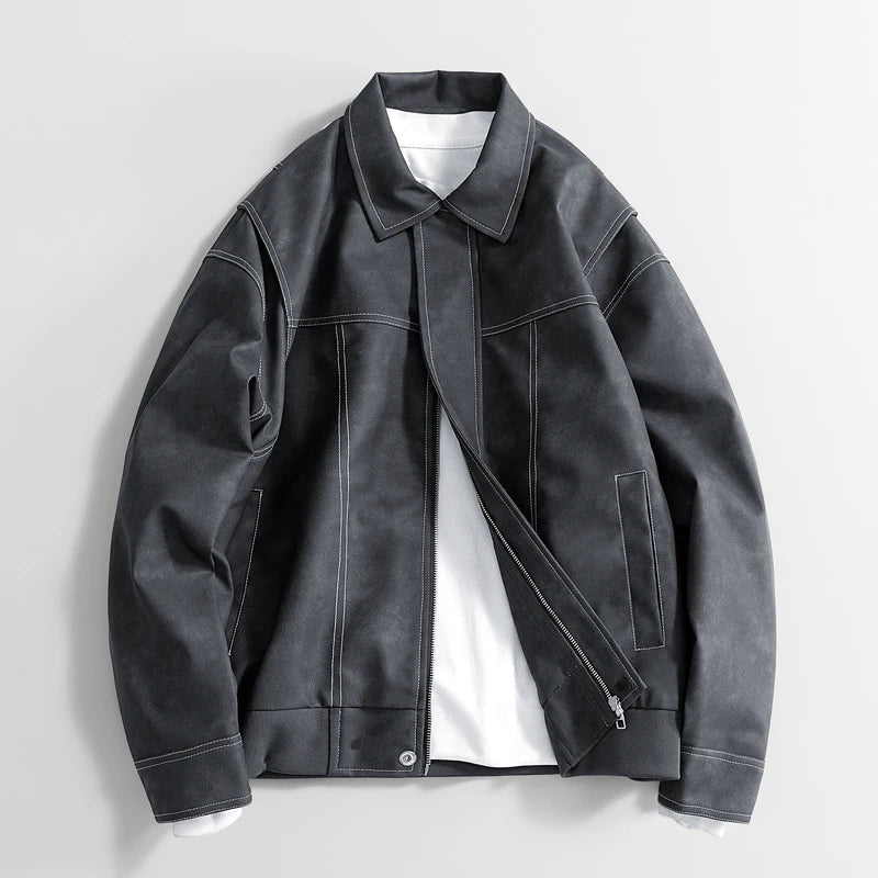 Benson Bomber en Cuir Classique