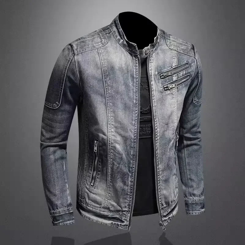 Veste en Denim de Moto
