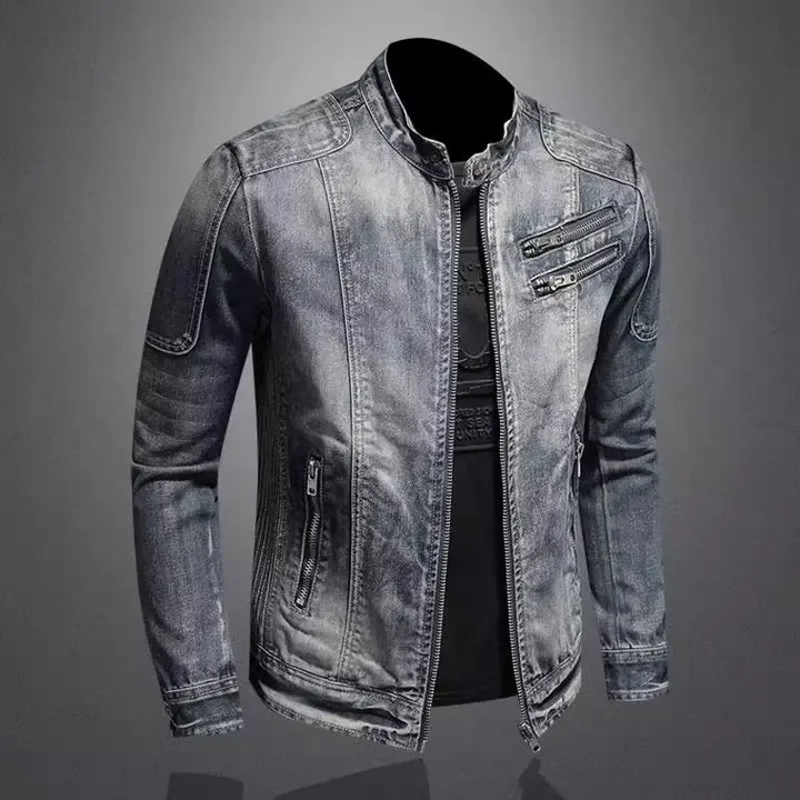 Veste en Denim de Moto