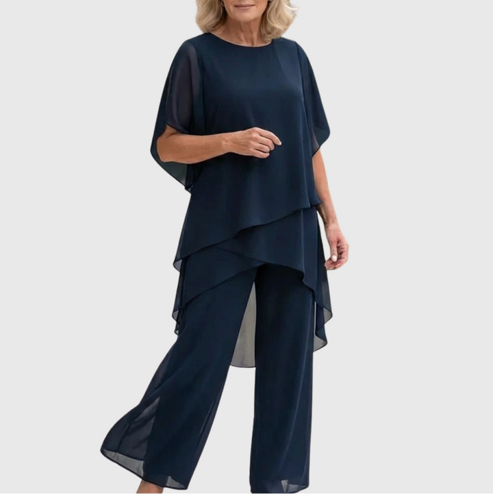 ELARA | Ensemble Palazzo Fluide pour un Confort et un Style Élégants