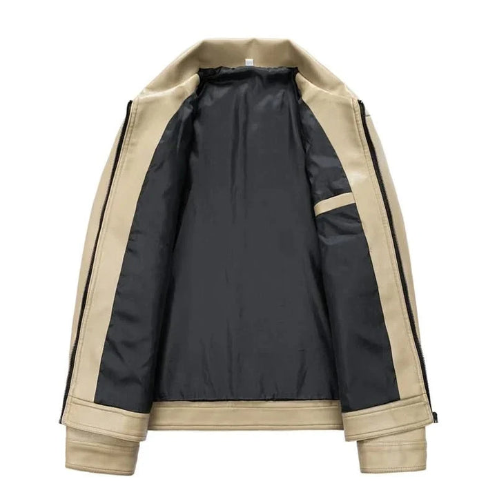 Veste Bomber en Cuir Vegan Bronco