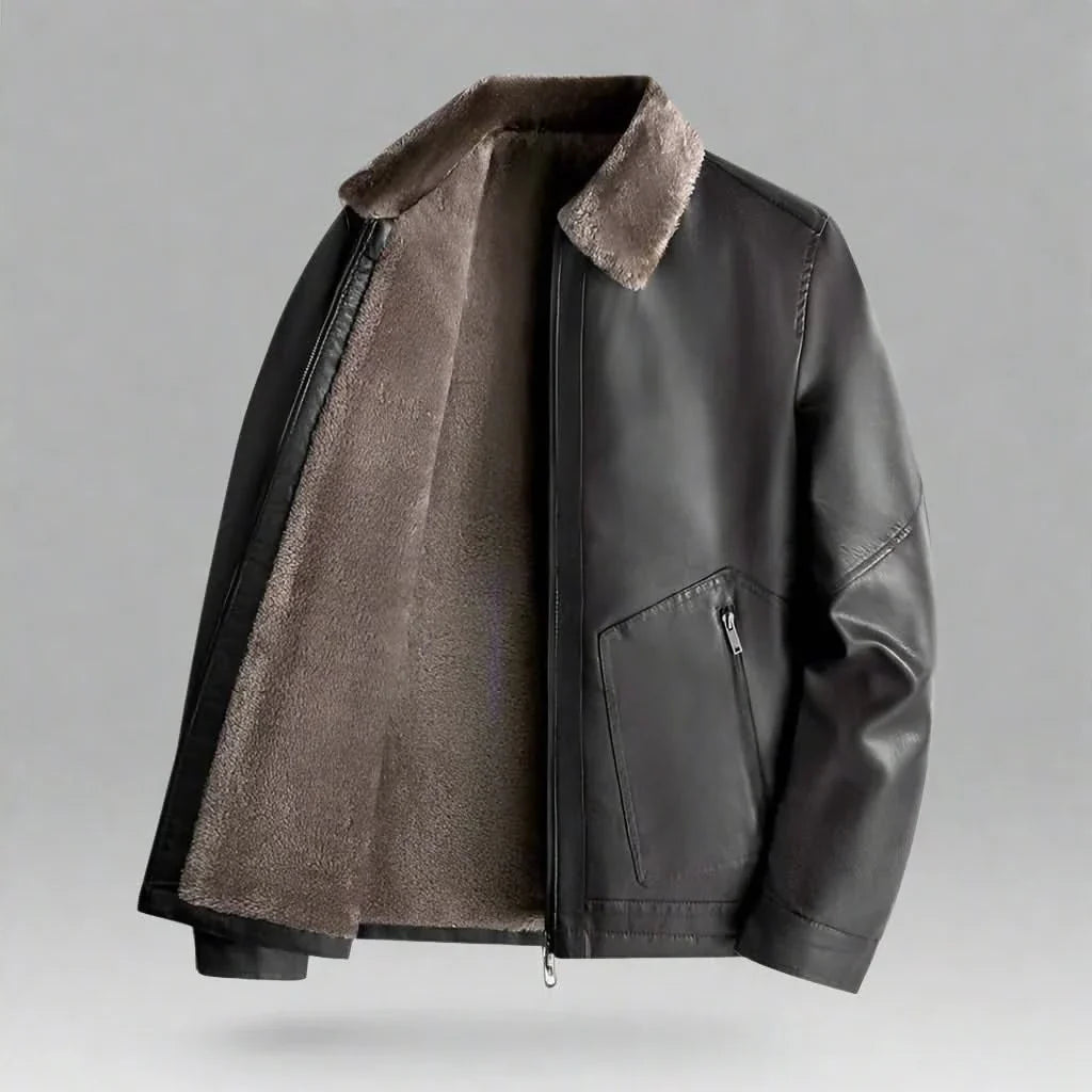 Veste en Cuir Cavalier