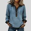 Josselyn™ | Sweat-shirt à col boutonné