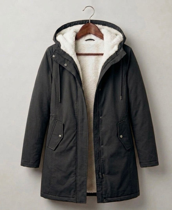 MOREAU LYON | PARKA D'HIVER DOUBLÉE EN POLAIRE POUR FEMMES