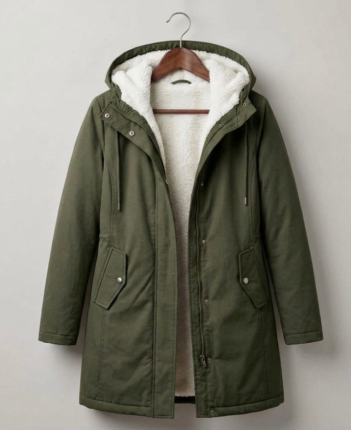 MOREAU LYON | PARKA D'HIVER DOUBLÉE EN POLAIRE POUR FEMMES