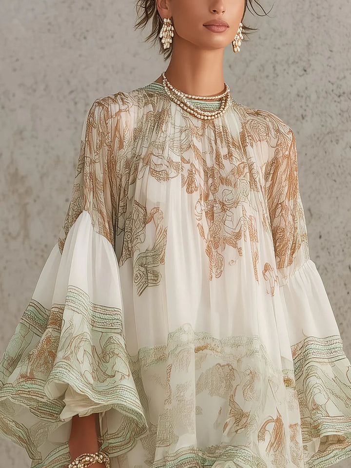 Isabella | Robe Mini à Volants pour Femmes