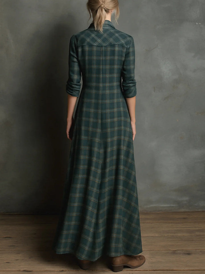 Emanuela – Robe Vert Impérial