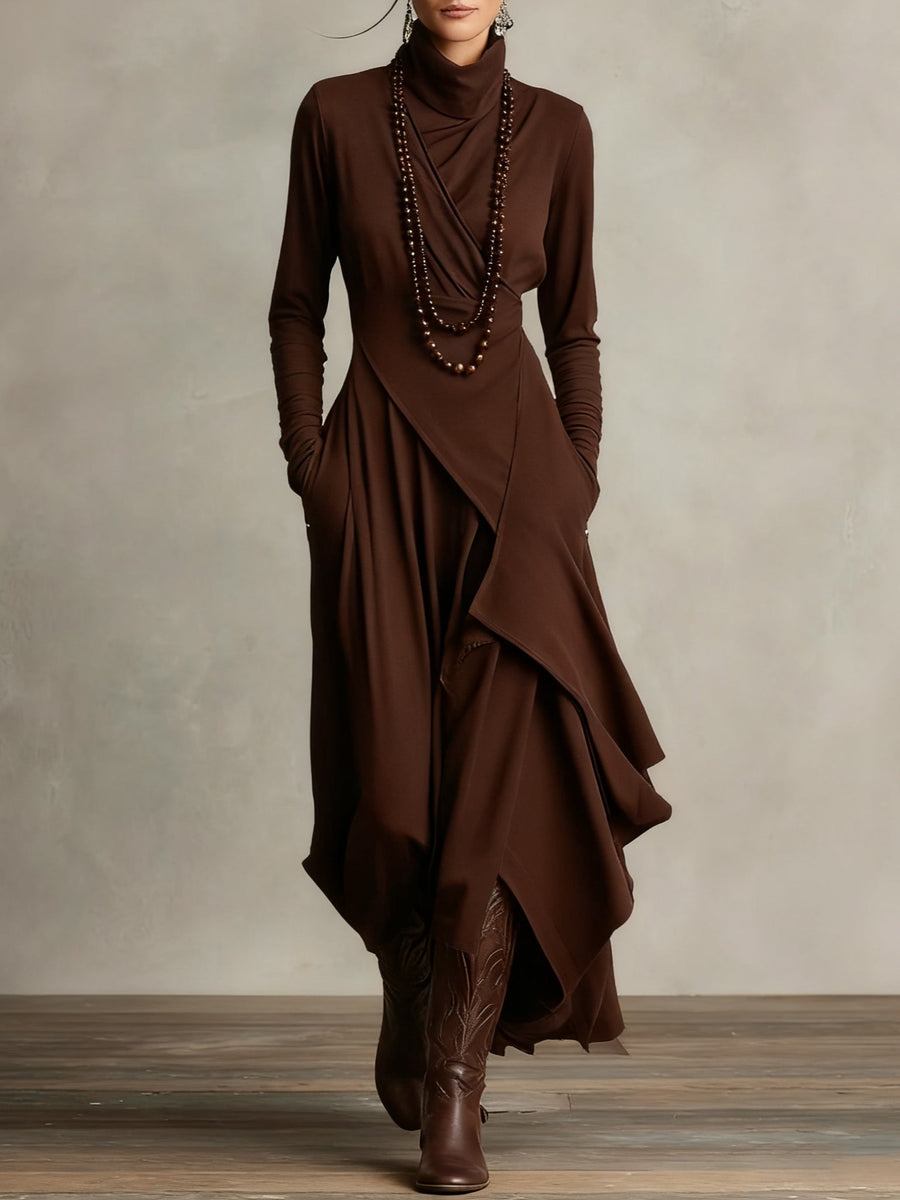 Isadora | Robe Maxi Drapée