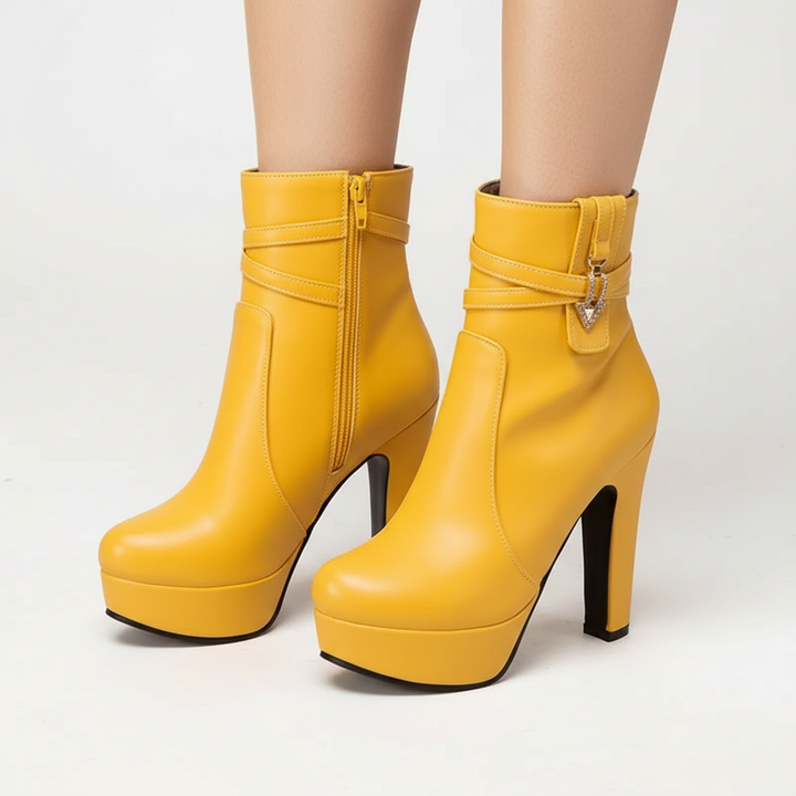 Bottes en Cuir Celine