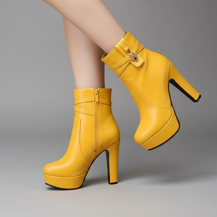 Bottes en Cuir Celine