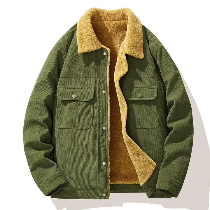 La Veste en Velours Côtelé