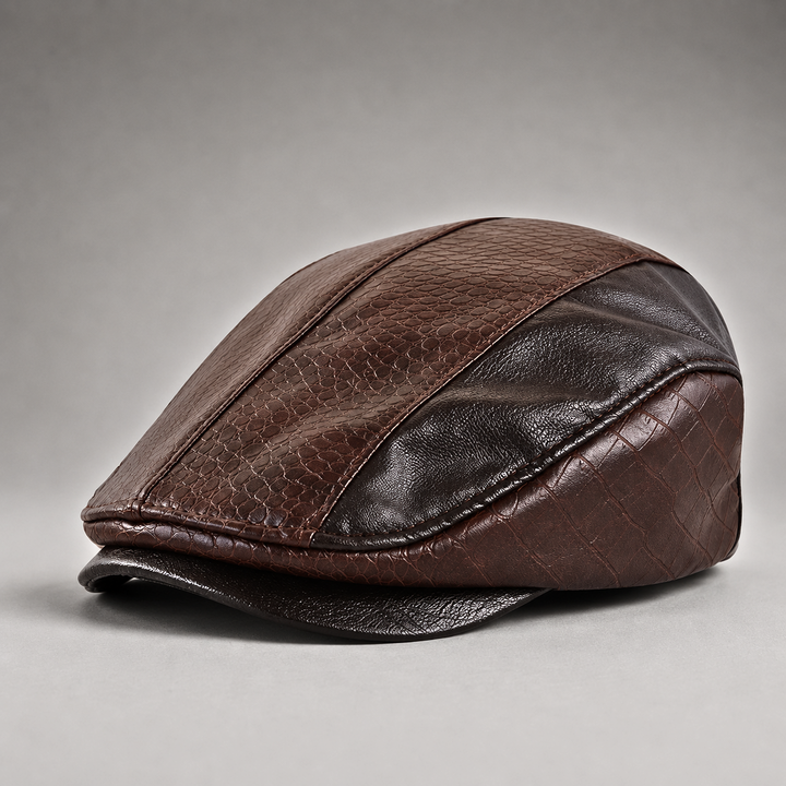 Beret en cuir