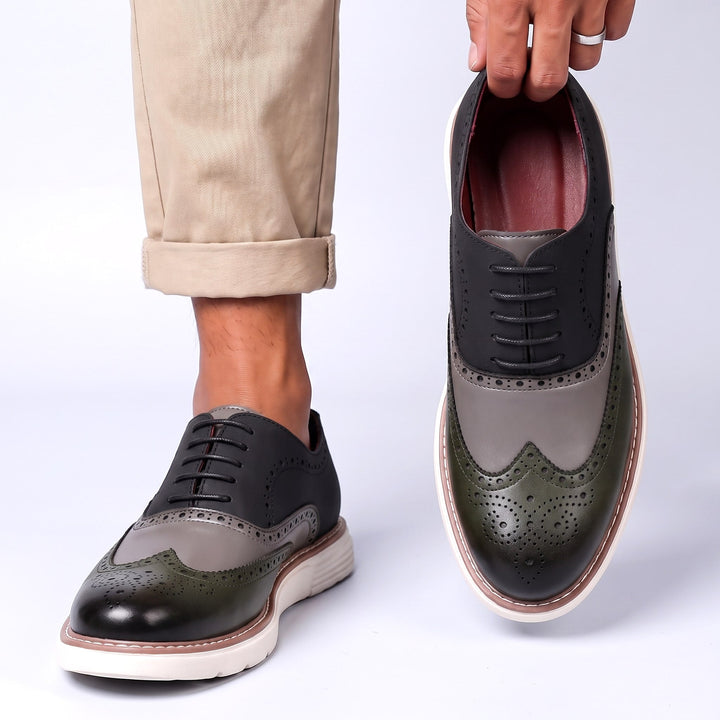 Oxfords en cuir Bernard