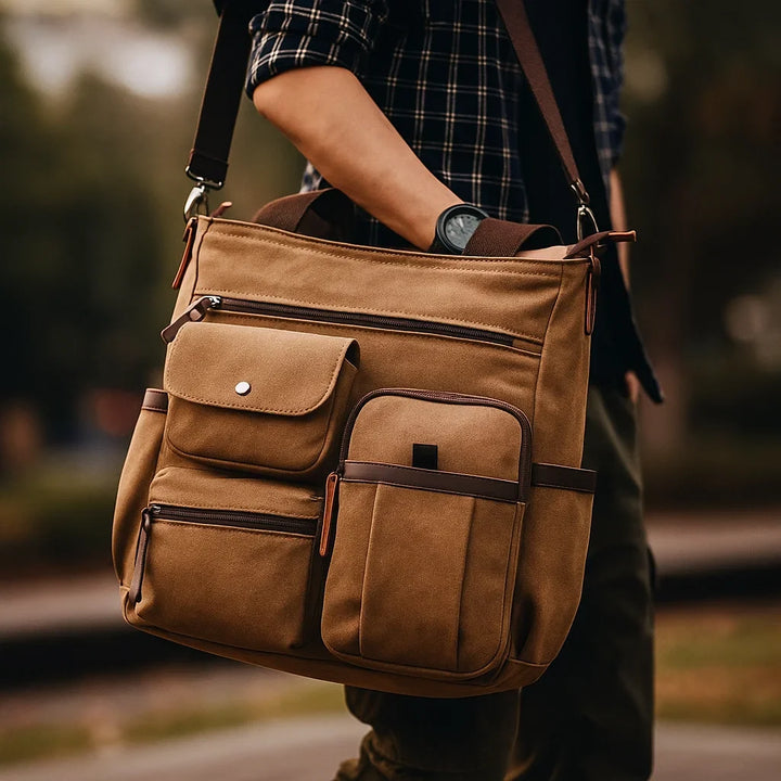 SAC MESSENGER EN CANVAS ALDRIDGE CARTER