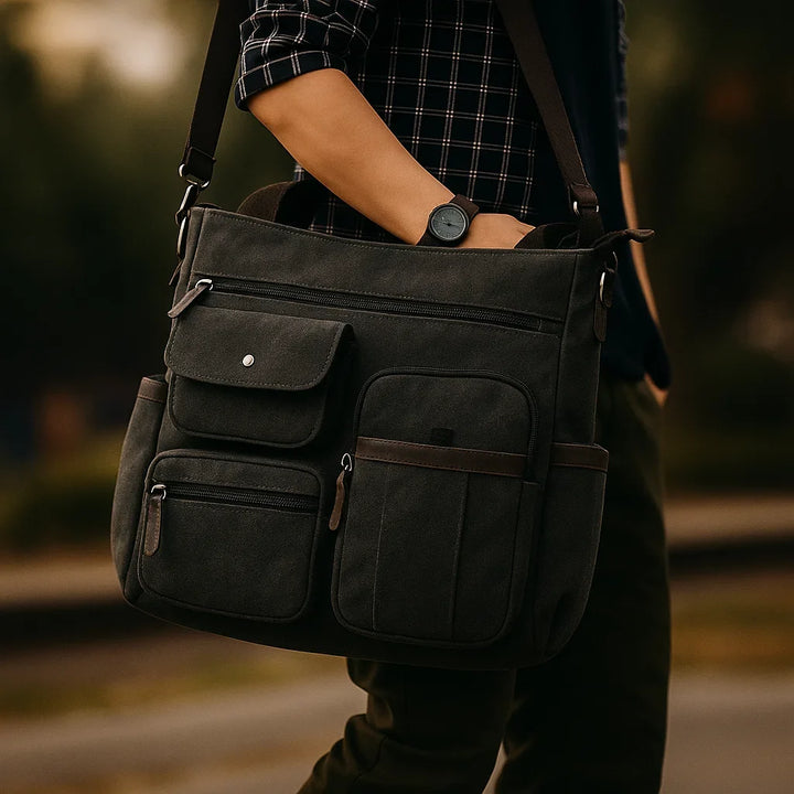 SAC MESSENGER EN CANVAS ALDRIDGE CARTER
