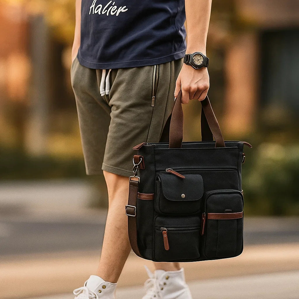 SAC MESSENGER EN CANVAS ALDRIDGE CARTER
