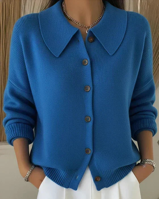 Ludovine | Cardigan Col Boutonné