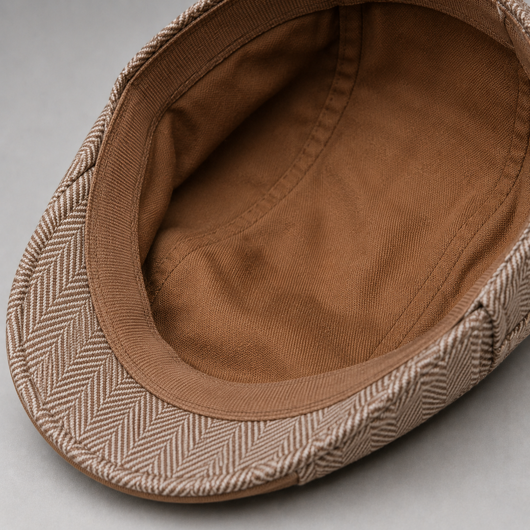 Béret en chevrons