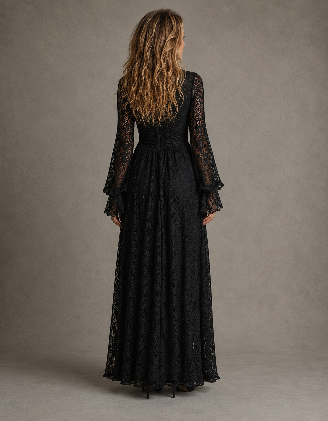 Charlotte | Robe Maxi à Décolleté Plongeant pour Femmes