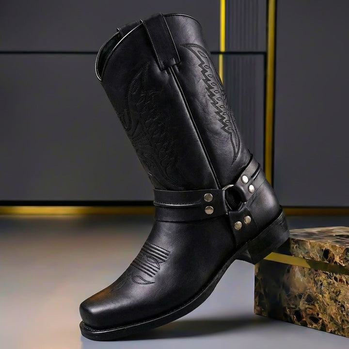 Bottes en Cuir Véritable Gabriel