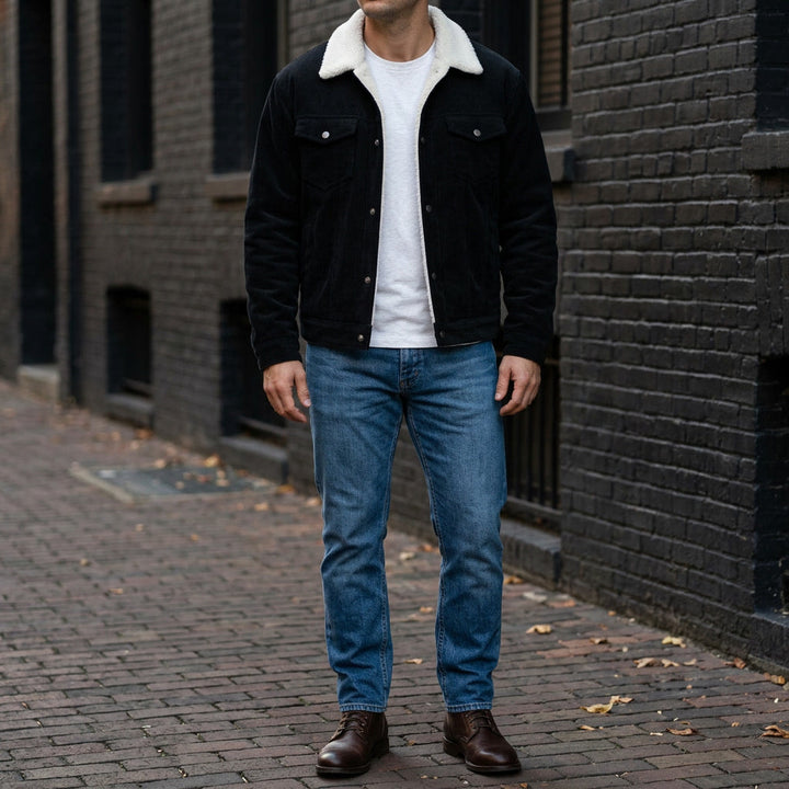 Veste en velours côtelé Rockwell