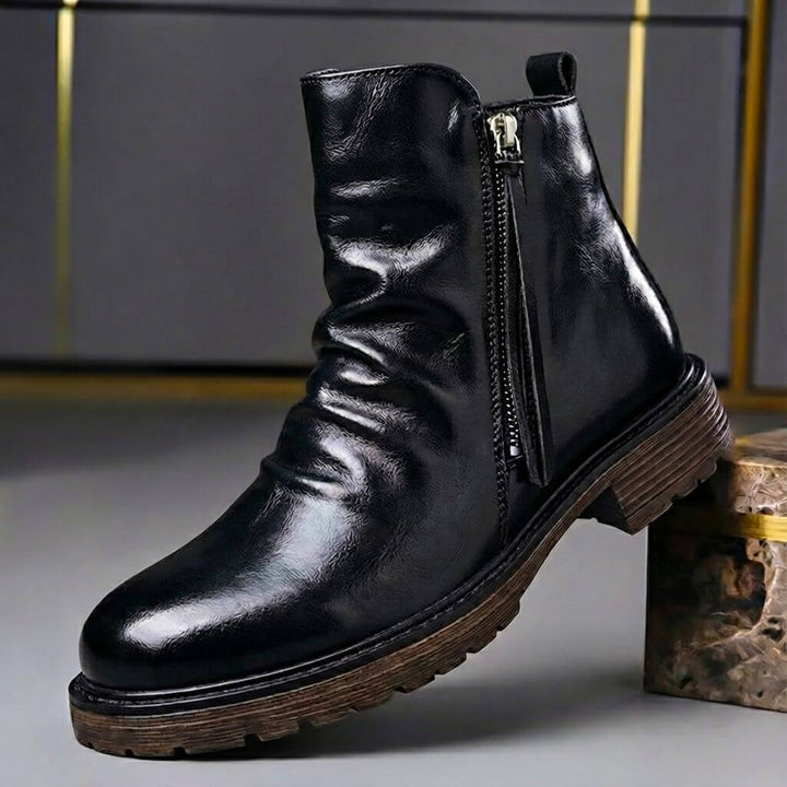 Bottes en Cuir Italien Walter