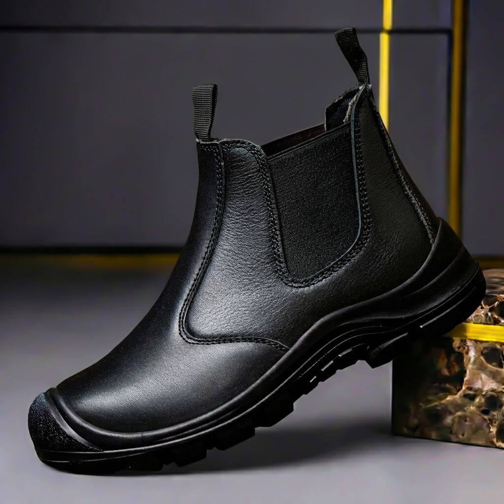 Bottes en cuir Colson Slip-On