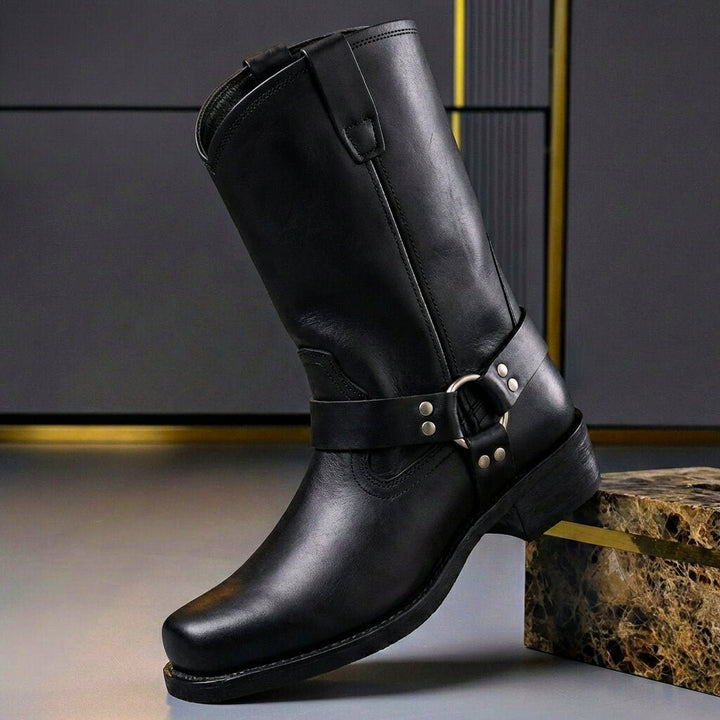 Bottes en Cuir Véritable Victor
