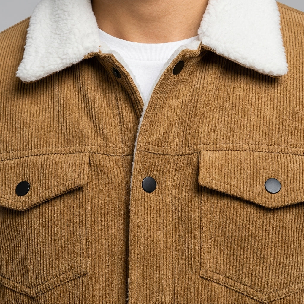 Veste en velours côtelé Rockwell