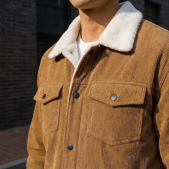 Veste en velours côtelé Rockwell