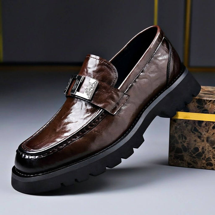 Chaussures en Cuir Véritable Vincent